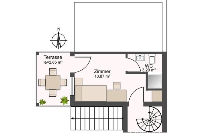 Einliegerwohnung EG