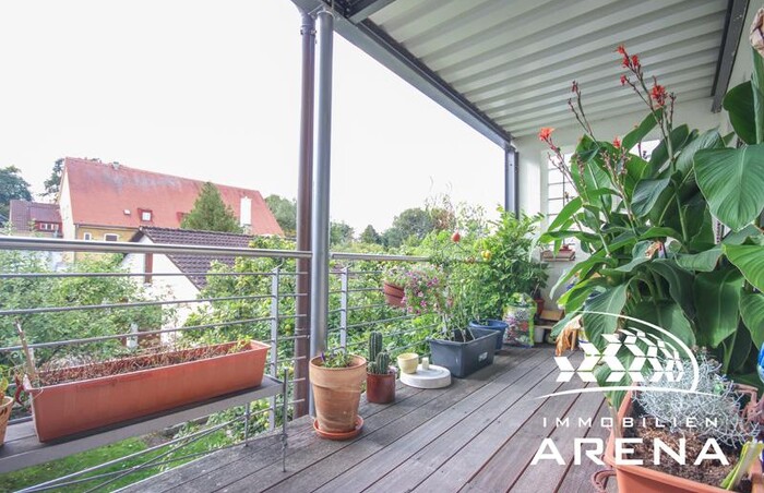 Balkon mit Aussicht