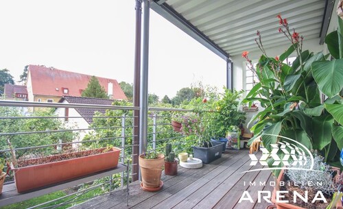 Balkon mit Aussicht