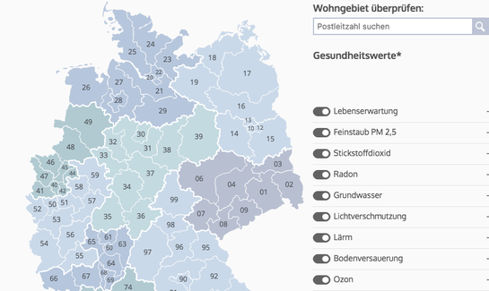 Wo lebt man in Deutschland am gesündesten?