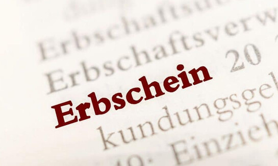 Erbschein bei Erbschaft einer Immobilie