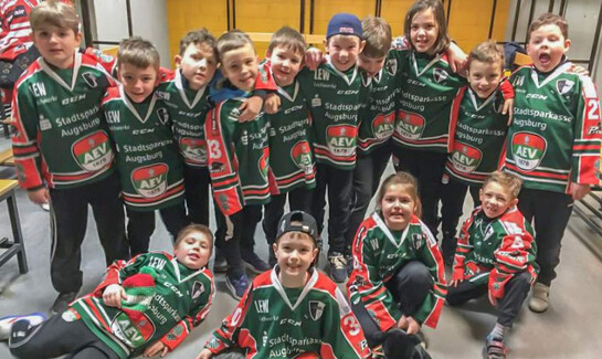 AEV Junioren-Team U8 aktiv unterstützt